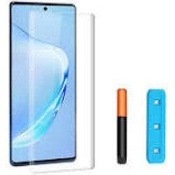 ACCETEL UV LIQUID GLUE CURVED SCREEN TEMPERED GLASS FOR SAMSUNG GALAXY NOTE 10 PLUS ACCETEL UV LIQUID GLUE CURVED SCREEN TEMPERED GLASS FOR SAMSUNG GALAXY NOTE 10 PLUS